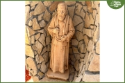 Padre Pio marrone h. cm. 40 99,00€